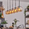 Apedo Hanger - Glas Amber, 5-lichts