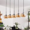 Apedo Hanger - Glas Amber, 5-lichts