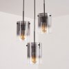 Parane Hanger - Glas Duidelijk, Rookkleurig, 3-lichts