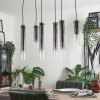 Caimitte Hanger Zwart, 6-lichts