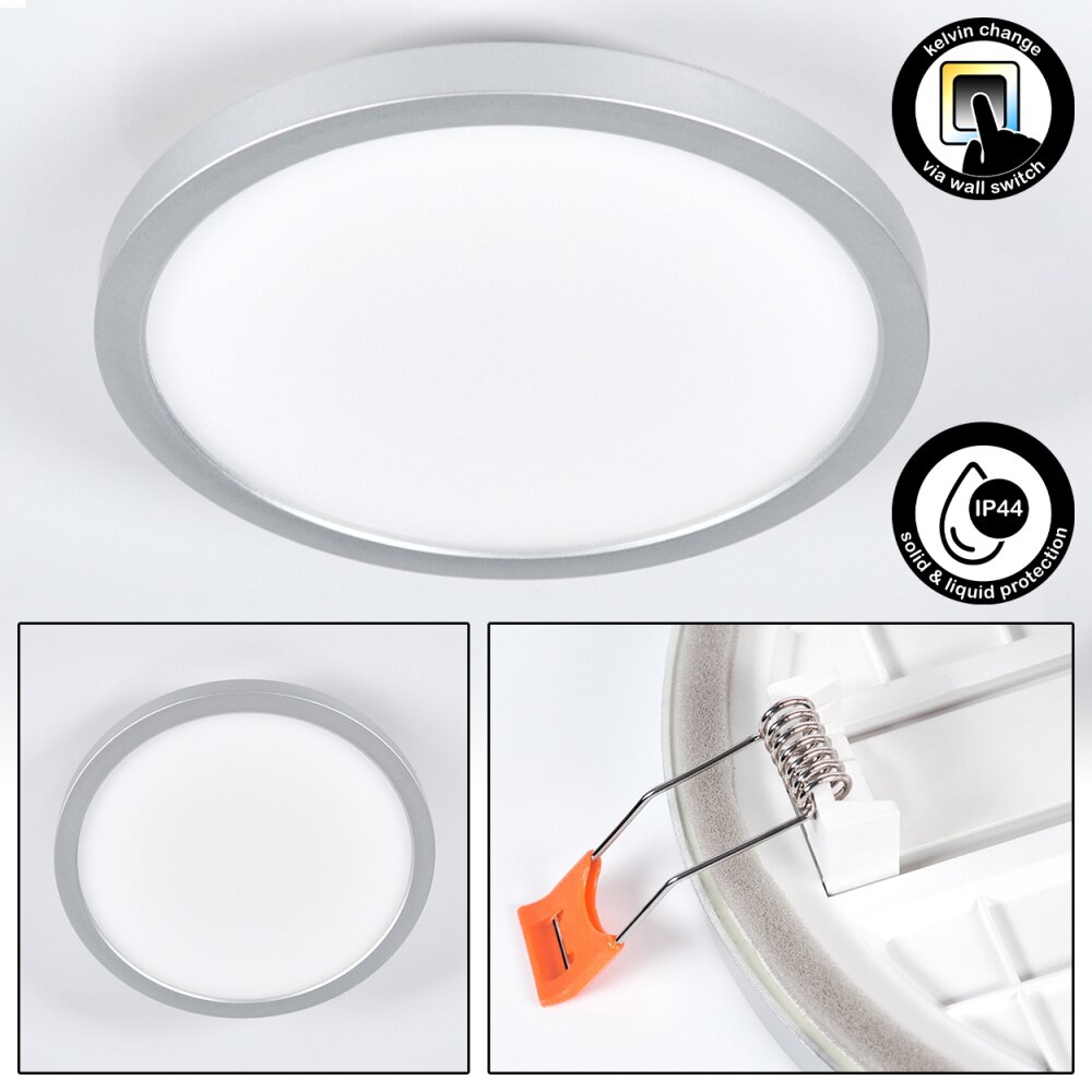 Pawcatuck Inbouw verlichting LED Chroom, Wit, 1-licht main product photo