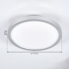 Pawcatuck Inbouw verlichting LED Chroom, Wit, 1-licht