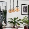 Gastor Hanger - Glas Amber, 3-lichts