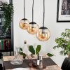 Gastor Hanger - Glas Amber, 3-lichts