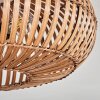 Oravi Plafondlamp Donkerbruin, Natuurlijke kleuren, Zwart, 3-lichts