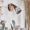 Leteque Muurlamp Natuurlijke kleuren, Zwart, 1-licht