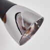 Leteque Muurlamp Natuurlijke kleuren, Zwart, 1-licht