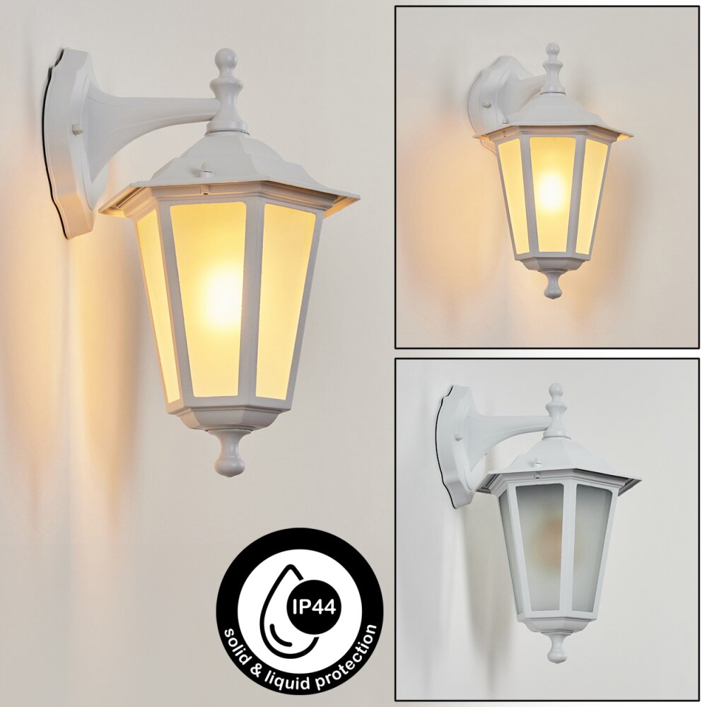 Loria Buiten muurverlichting Wit, 1-licht main product photo
