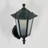Loria Buiten muurverlichting Groen, Zwart, 1-licht