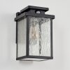 Tieva Buiten muurverlichting Zwart, 1-licht, Bewegingsmelder