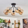 Koyoto Plafondlamp - Glas Amber, 5-lichts