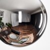 Gastor Hanger - Glas Chroom, Rookkleurig, 1-licht
