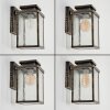 Tieva Buiten muurverlichting Bruin, Goud, Zwart, 1-licht, Bewegingsmelder