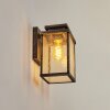 Tieva Buiten muurverlichting Bruin, Goud, Zwart, 1-licht, Bewegingsmelder