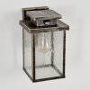 Tieva Buiten muurverlichting Bruin, Goud, Zwart, 1-licht, Bewegingsmelder