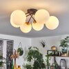 Chehalis Plafondlamp Goud, Zwart, 6-lichts