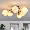 Chehalis Plafondlamp Goud, Zwart, 6-lichts