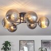 Chehalis Plafondlamp Rookkleurig, 6-lichts