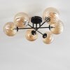 Chehalis Plafondlamp Amber, 6-lichts