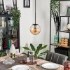 Gastor Hanger - Glas Amber, 1-licht
