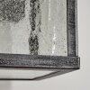Tieva Buiten muurverlichting Zwart, Zilver, 1-licht