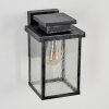 Tieva Buiten muurverlichting Zwart, Zilver, 1-licht