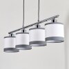Lohobe Hanglamp Chroom, Zwart, 4-lichts
