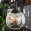 Azurara Hanger Zwart, 4-lichts