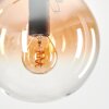Gastor Hanger - Glas Amber, Duidelijk, 4-lichts
