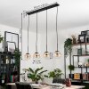 Gastor Hanger - Glas Amber, Duidelijk, 4-lichts