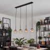 Gastor Hanger - Glas Amber, Duidelijk, 4-lichts