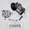 Jonsered Plafondlamp LED Zwart, 1-licht