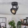 Jonsered Plafondlamp LED Zwart, 1-licht