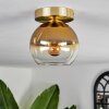 Koyoto Plafondlamp - Glas Messing, 1-licht