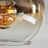Koyoto Plafondlamp - Glas Messing, 1-licht