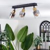 Leteque Plafondlamp Zwart, 3-lichts