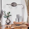 Holualoa Muurlamp LED Nikkel mat, 2-lichts