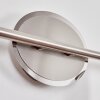 Holualoa Muurlamp LED Nikkel mat, 2-lichts