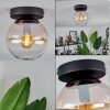 Gastor Plafondlamp - Glas Amber, Duidelijk, 1-licht