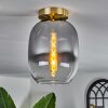Apedo Plafondlamp - Glas Messing, 1-licht