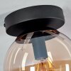 Gastor Plafondlamp - Glas Amber, 1-licht