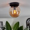 Gastor Plafondlamp - Glas Amber, 1-licht
