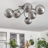 Chehalis Plafondlamp Rookkleurig, 6-lichts