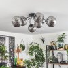 Chehalis Plafondlamp Rookkleurig, 6-lichts