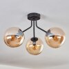 Gastor Plafondlamp - Glas Amber, 3-lichts