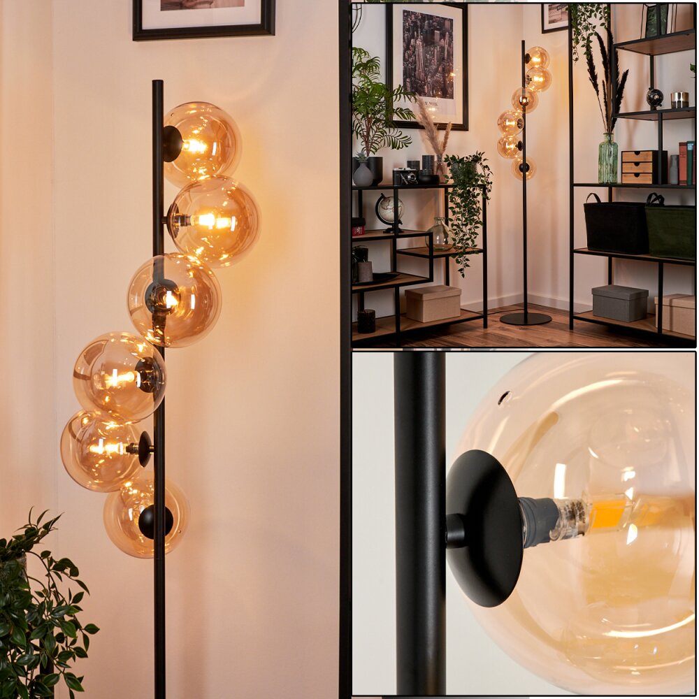 Remaisnil Staande lamp Amber, 6-lichts main product photo