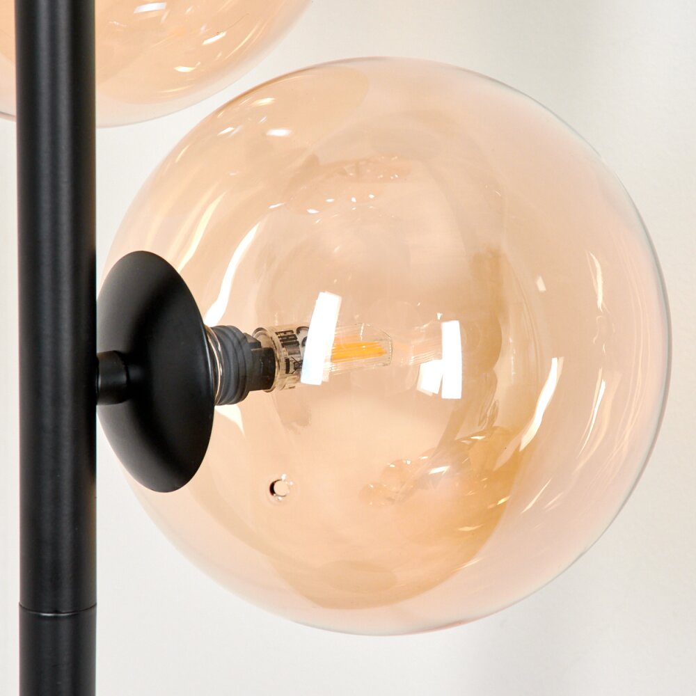 Remaisnil Staande lamp Amber, 6-lichts