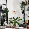 Gastor Hanger - Glas Amber, Duidelijk, 1-licht