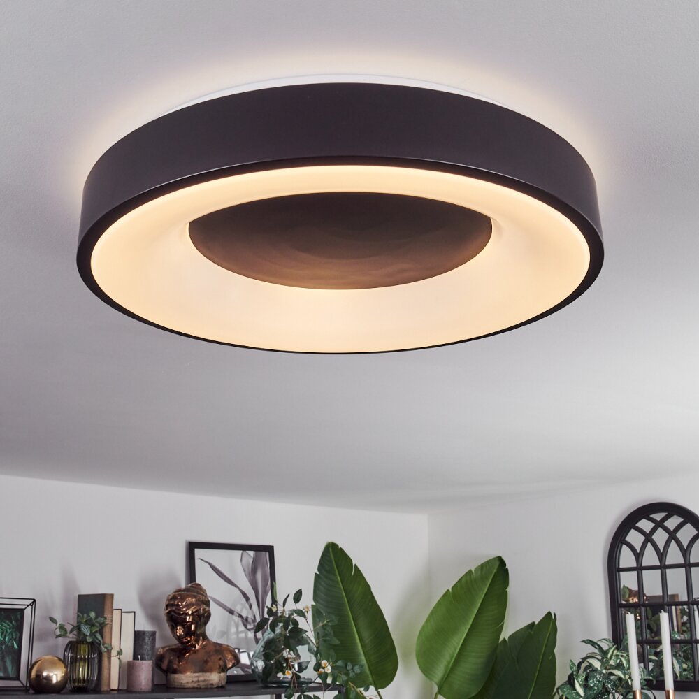 Palanko Plafondlamp LED Wit, 1-licht, Afstandsbediening