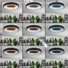 Palanko Plafondlamp LED Wit, 1-licht, Afstandsbediening